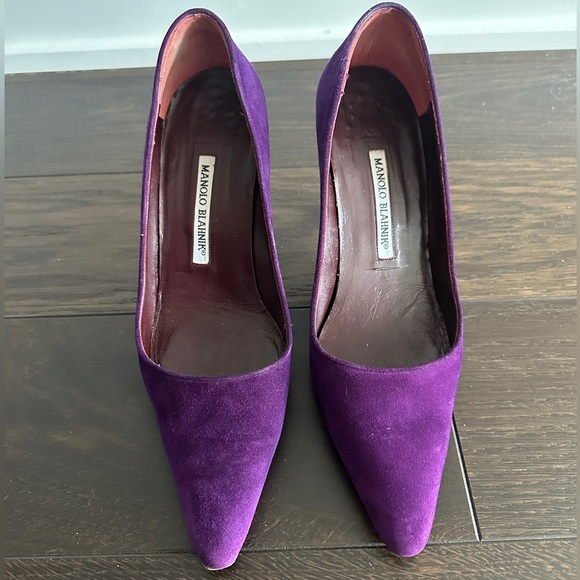 Manolo Blahnik BB Suede Pointed-Toe (EU 39) - Picture 5 of 11